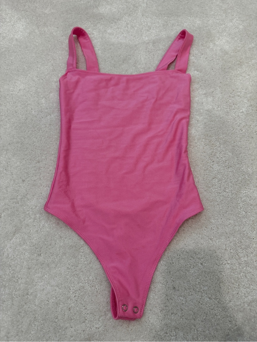 Good American Pink bodysuit
